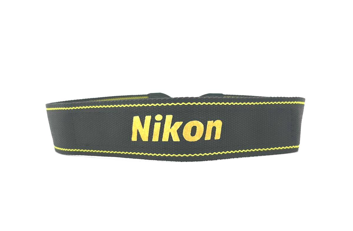 （送料無料）★純正・未使用・ロゴ3カ所入り★Nikon ニコン カメラ ストラップ (Ska-0056)_画像1