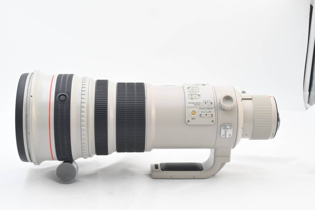 Canon キャノン EF 500mm F4 L IS USM 望遠レンズ台座付き (t8066)_画像4