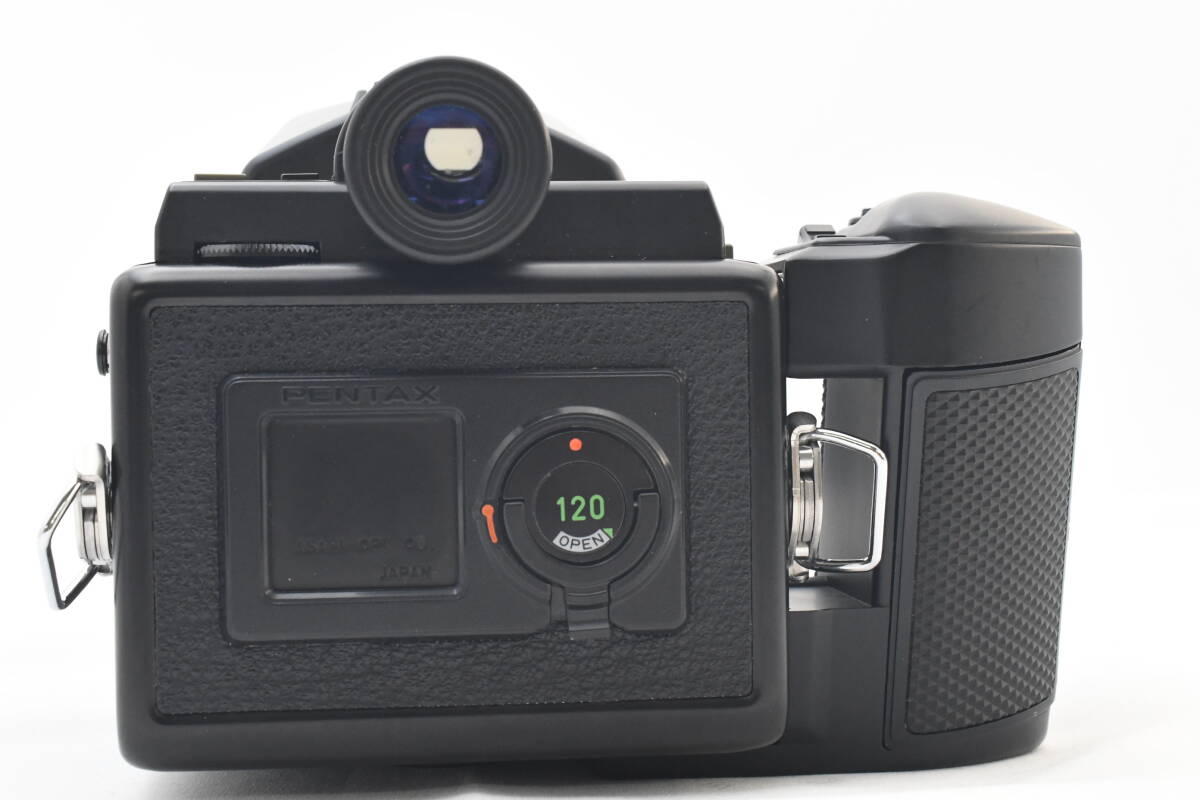 PENTAX ペンタックス 645 中判フィルムカメラ + SMC PENTAX-A 645 150mm F/3.5 レンズ (t4691)_画像7