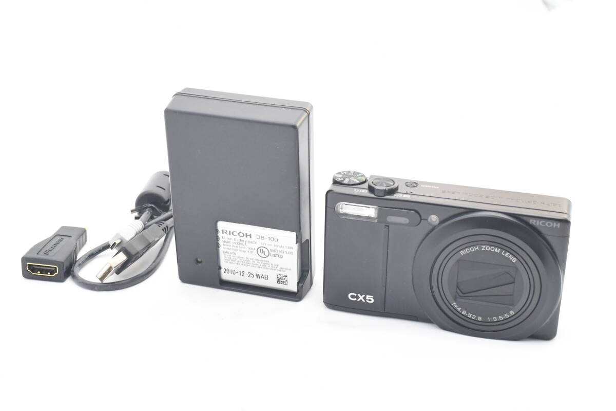 RICOH リコー CX5 コンパクトデジタルカメラ (t8108)_画像1