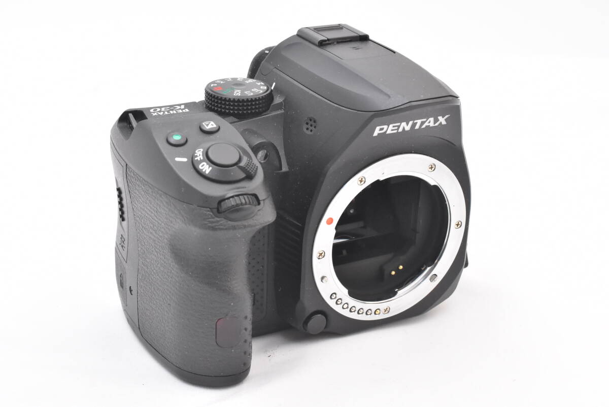 Pentax Pentax K30 black body digital single‐lens reflex camera (t7887)