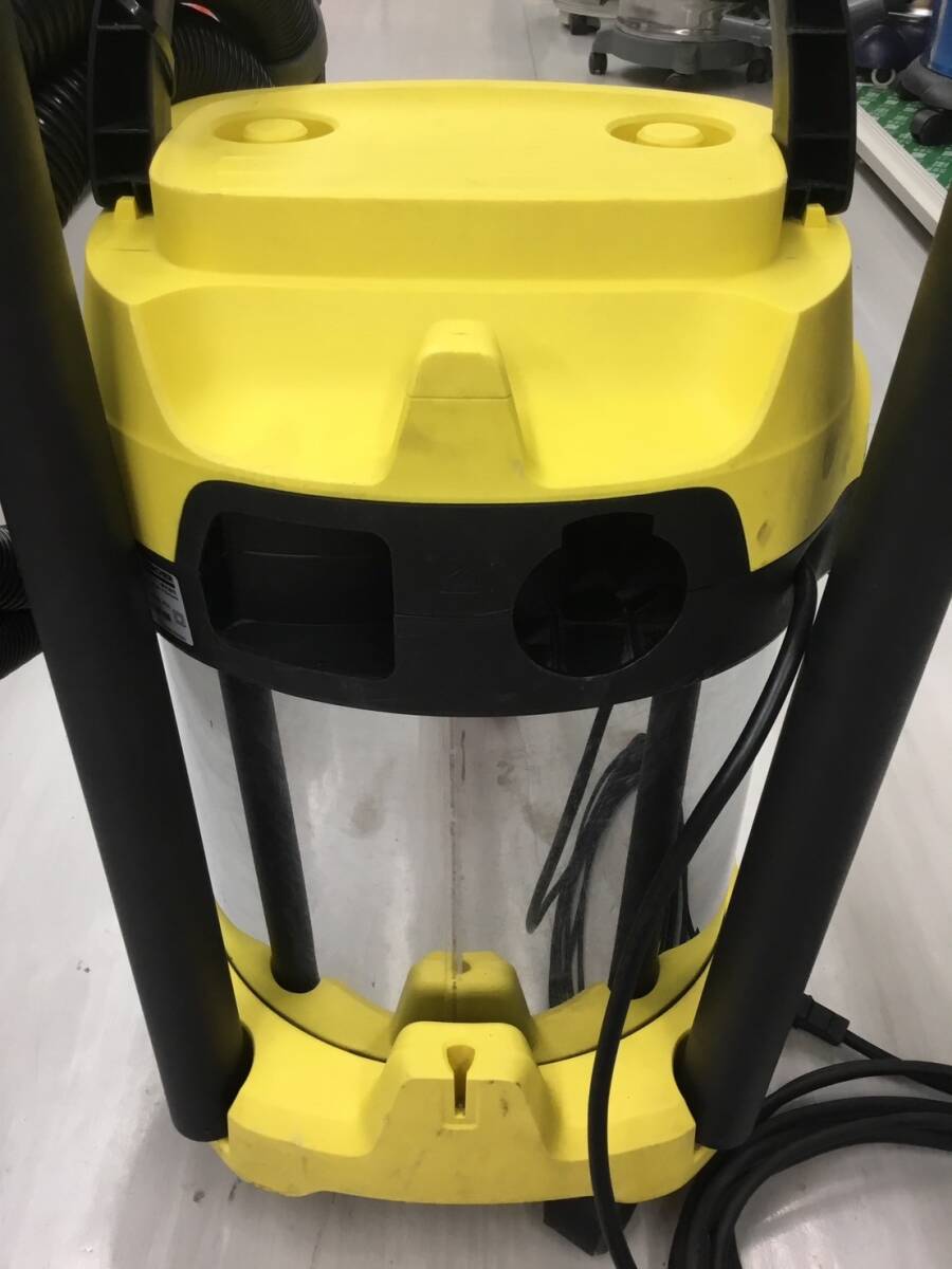 【中古品　現状販売】KARCHER 乾湿両用バキュームクリーナー　WD3S ITE9BCCDLP9K_画像4