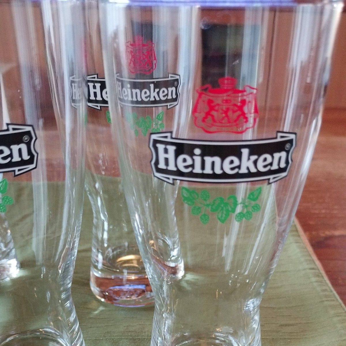 Heineken　ハイネケン　グラス　５個