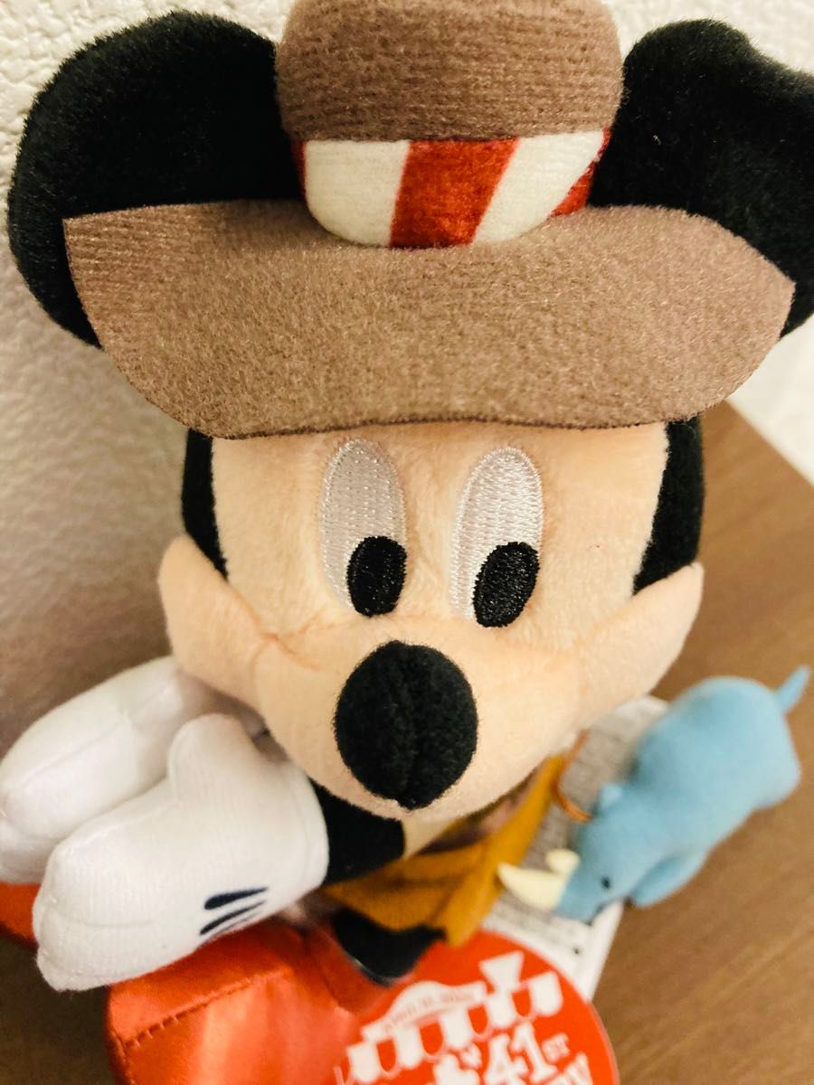 ディズニーランド41周年 クリップ ミッキー サイ 新品 タグ付き ディズニーランド41周年 クリップ ミッキー サイ 新品 タグ付き