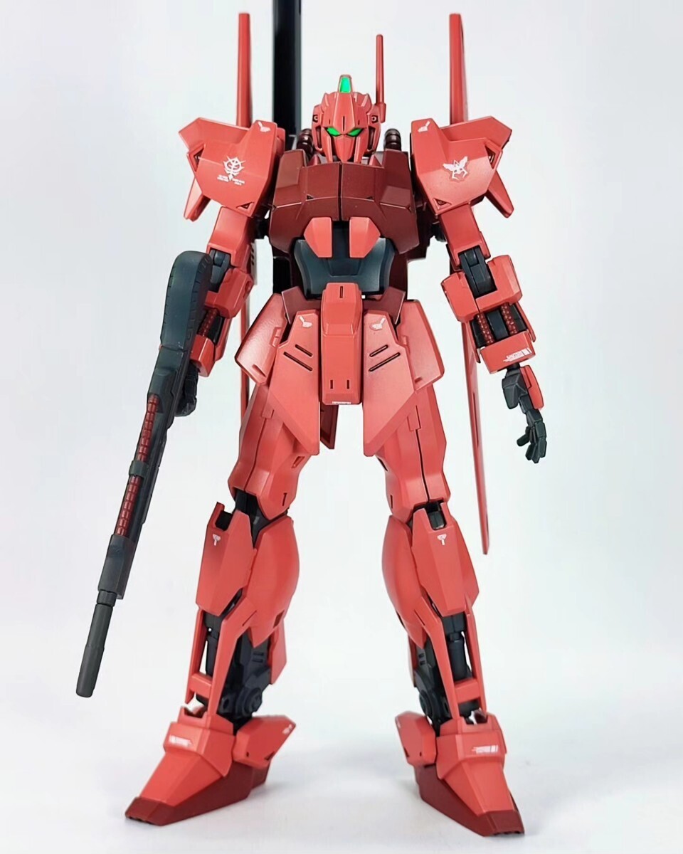 HG 1/144 シャア専用 百式 ガンプラ塗装済完成品_画像3