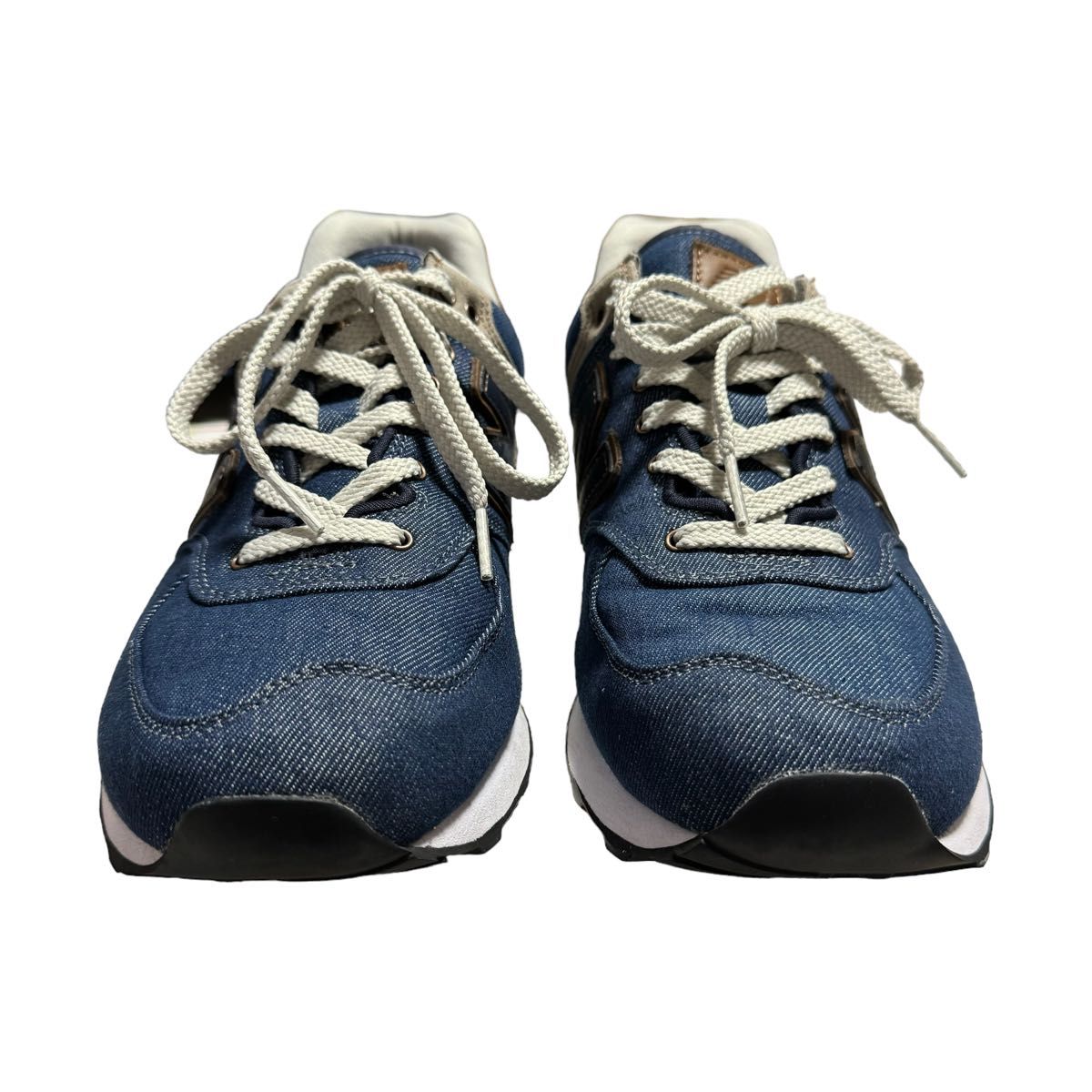 【美品】New Balance ニューバランス DENIM PACK デニムパック 574 ML574 サイズ28.5 デニム素材