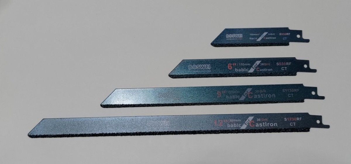 4種　4本　セット レシプロソー 替え刃 ブレード 石材　コンクリート　用 セーバーソー 工具