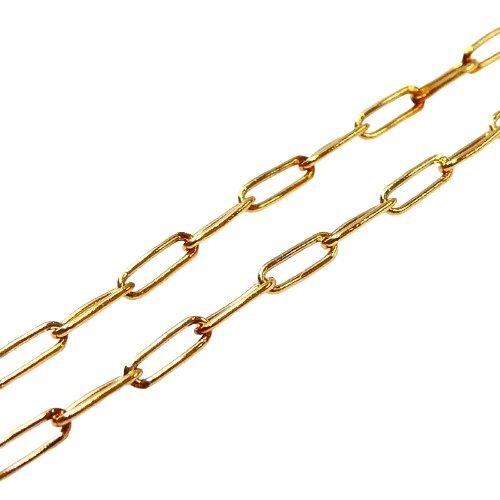 J◇K18 チェーン ネックレス 39.5cm イエローゴールド 18金 750 ホールマーク yellow gold chain necklace 【ネコポスOK】_画像4