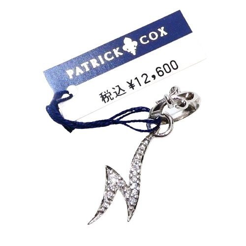 J◇SV925 パトリックコックス 美品 ペンダントトップ ストーン付 シルバー SILVER pendent charm PATRICK COX 【ネコポスOK】_画像1