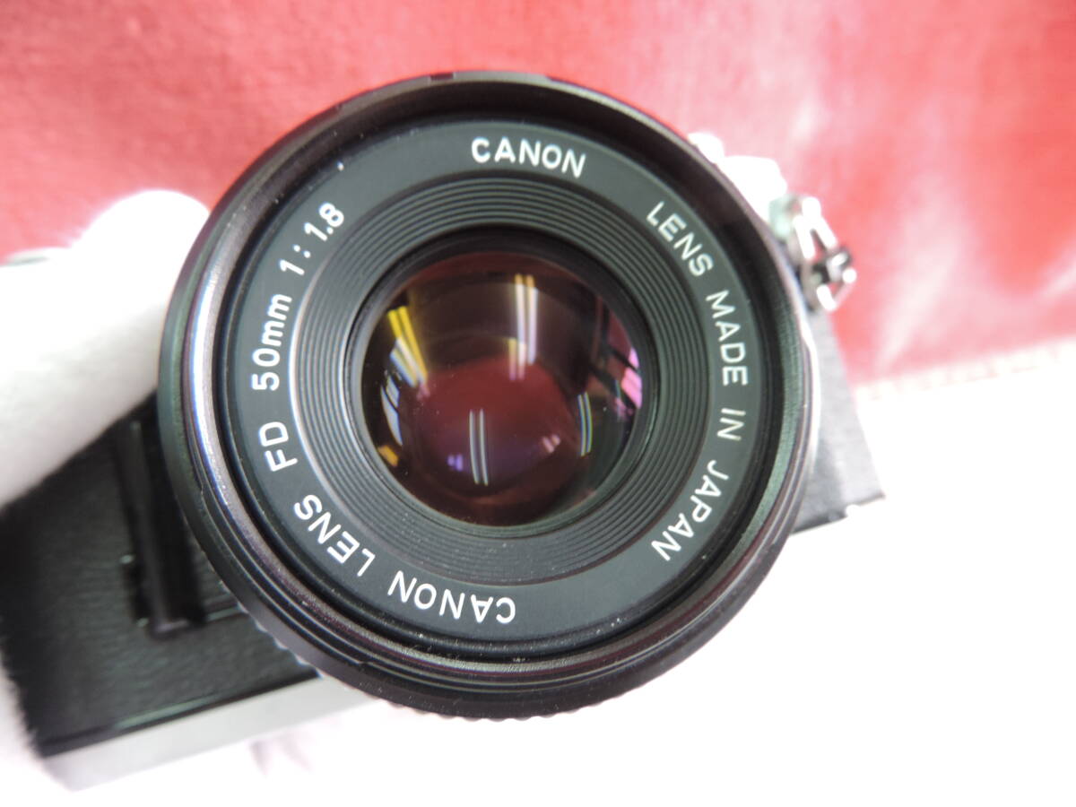 キャノン Canon AE-1 一眼レフ フィルムカメラ FD 50㎜ １：1.8 の画像9