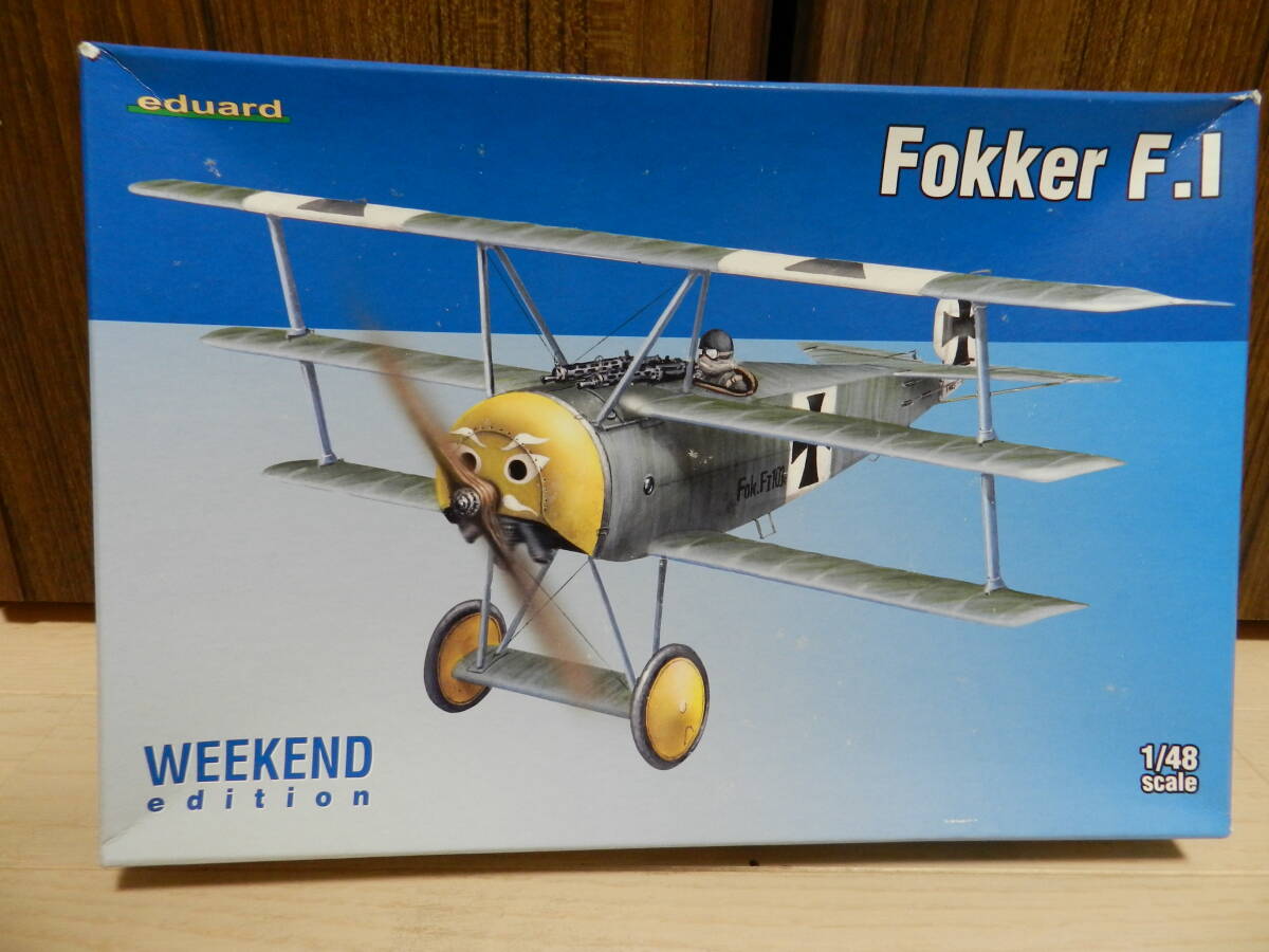 １／４８　WWⅠ　Fokker　F.Ⅰ　　＜eduard＞_画像1