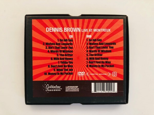 Dennis Brown / Live At Montreux (Deluxe Edition) / ボックスセット / 限定500枚プレス / 缶バッジ付き / CD+DVD 2枚組_画像3