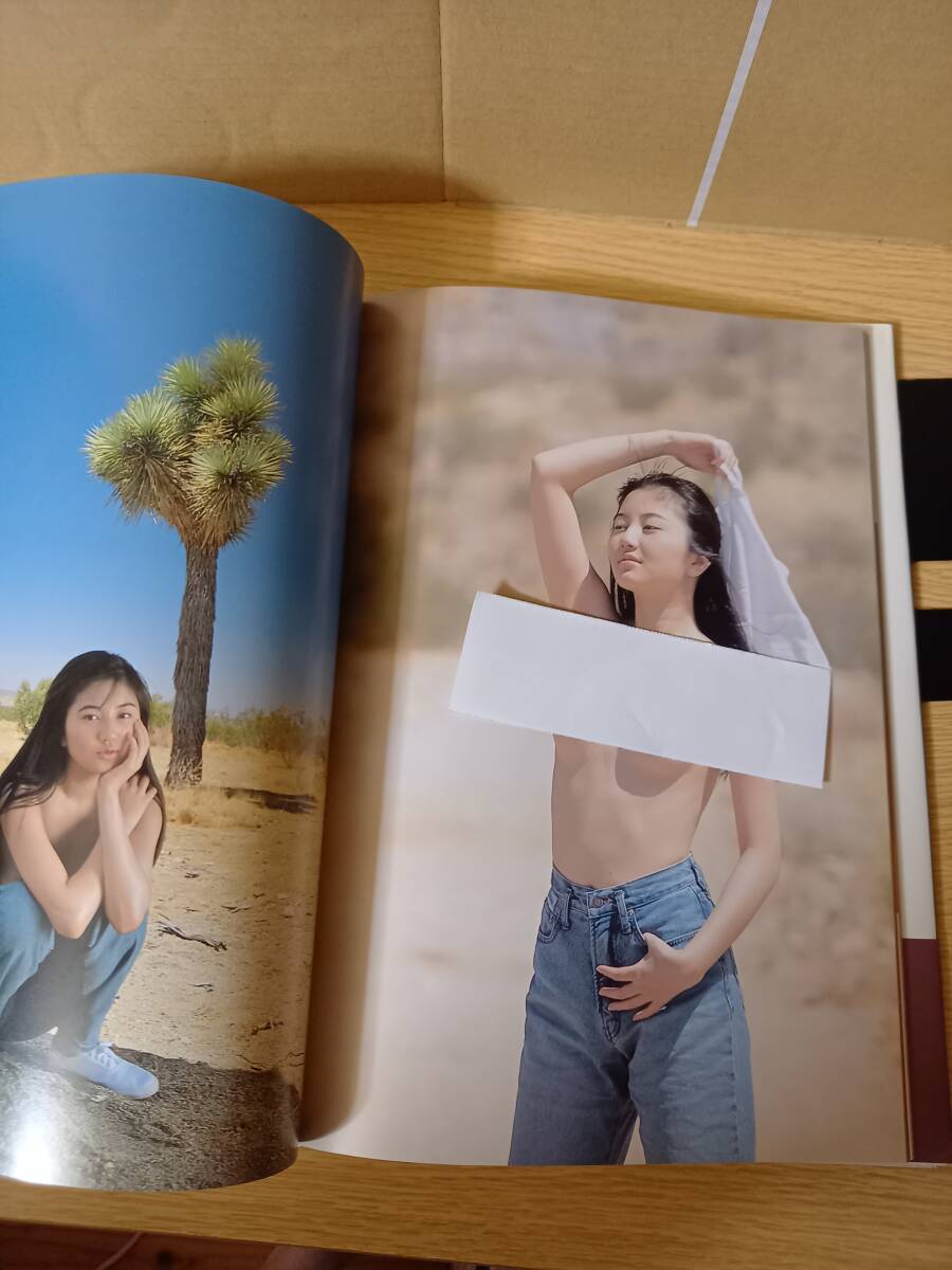  free shipping anonymity shipping photoalbum Yoshioka genuine . beautiful LAST NUDE last nude the first version 1993 year 12 month 1 day issue mountain .. obi attaching 