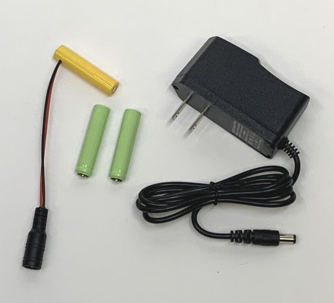 単四ダミー電池「コードde電池」ACアダプター付属 4.5V用（単四3本） 乾電池製品を家庭用100V電源で使える CTG-377_画像1