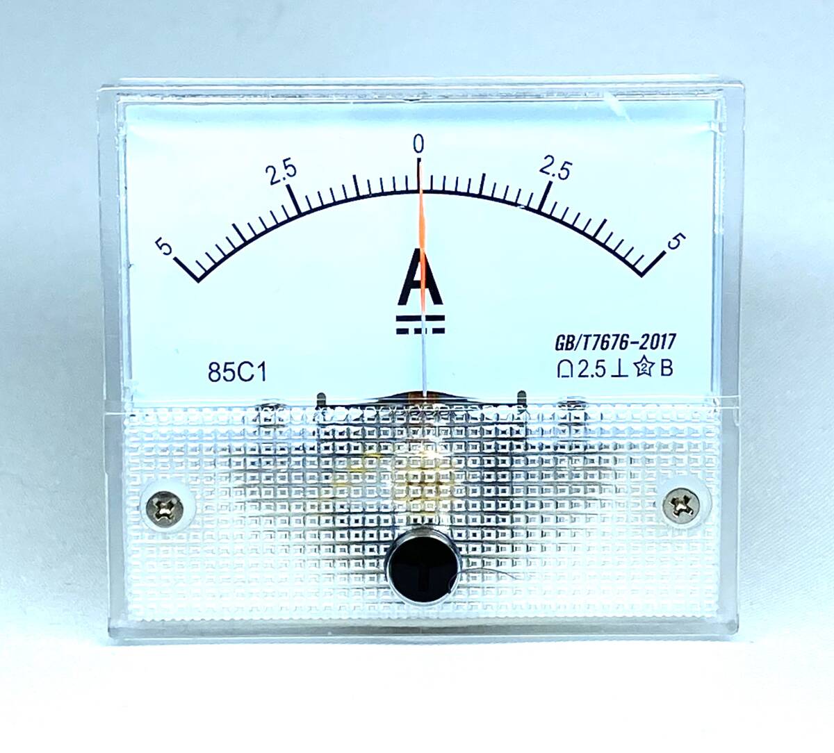 アナログ電流計 （直流 -5～+5A）[AN-143] シャント不要　CTG-143
