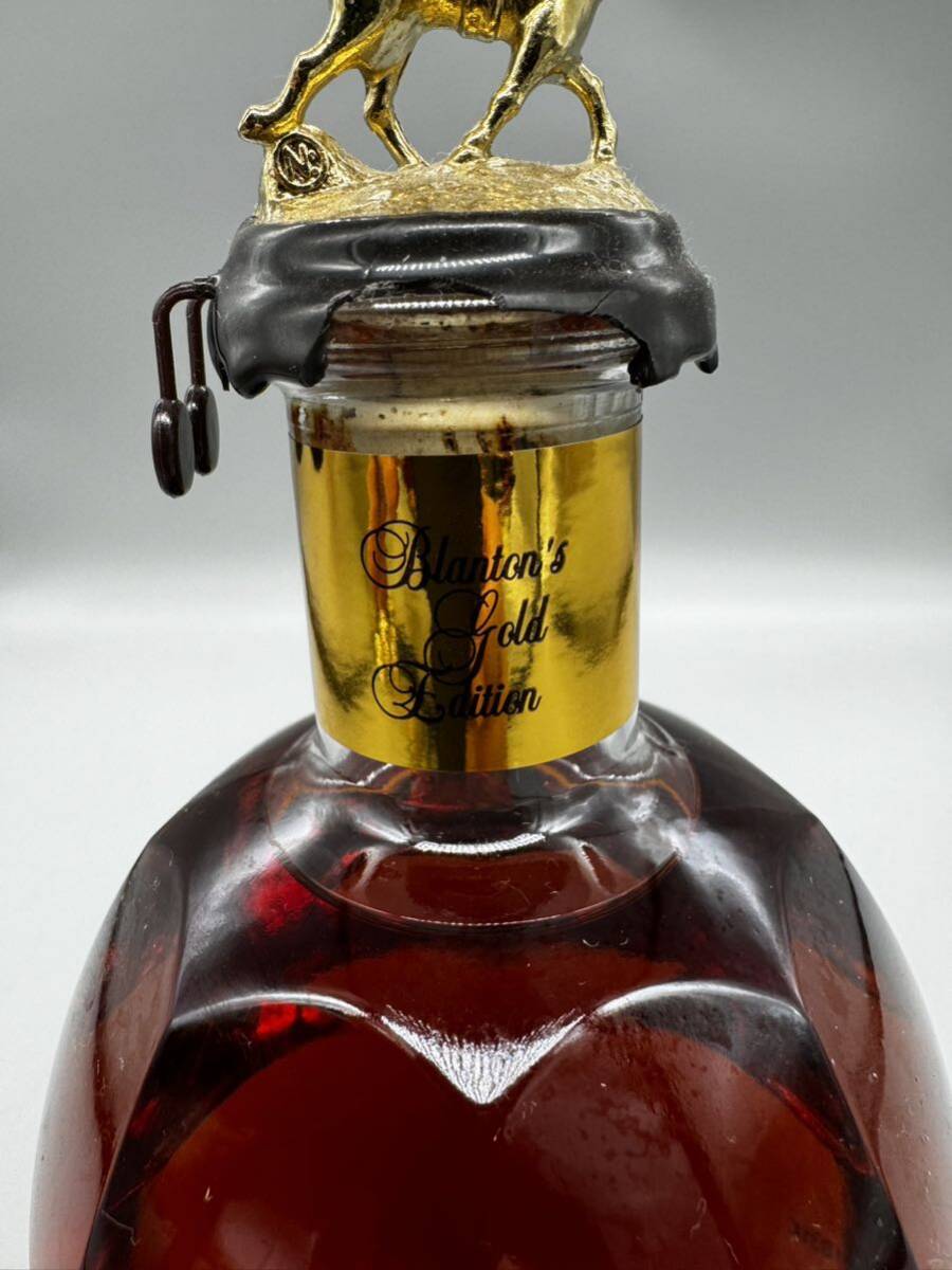 Blanton s ブラントン ゴールドエディション 700ml/51.5% シングルバレル バーボン ウイスキー _画像5