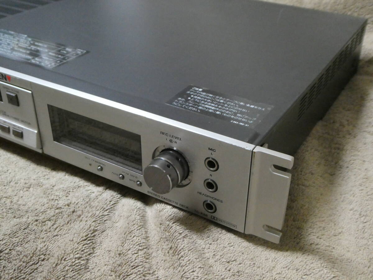 SONY Sony cassette deck horizontal loading TC-K88