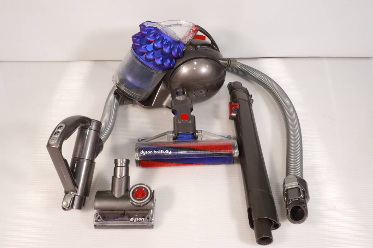 1円～★簡易動作確認済★Dyson ダイソン 電気掃除機 Ball Fluffy CY24 家電 キャニスター型 サイクロン クリーナー S400の画像2