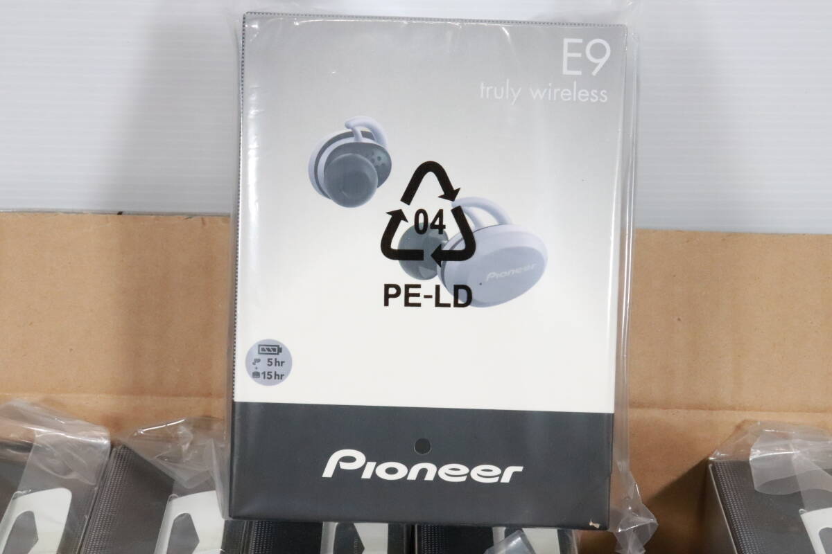 1円～★未開封・未使用品★Pioneer パイオニア 完全ワイヤレスイヤホン SE-E9TW(H) まとめて10点セット まとめ売り Bluetooth S444の画像2