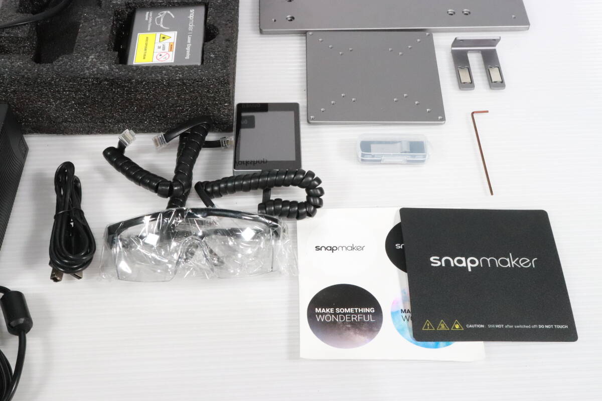 1円～★未検品★Snapmaker 3-in-1 3Dプリンター 本体 スナップメーカー 3Dプリント レーザー CNC彫刻 1台3役 S622_画像5