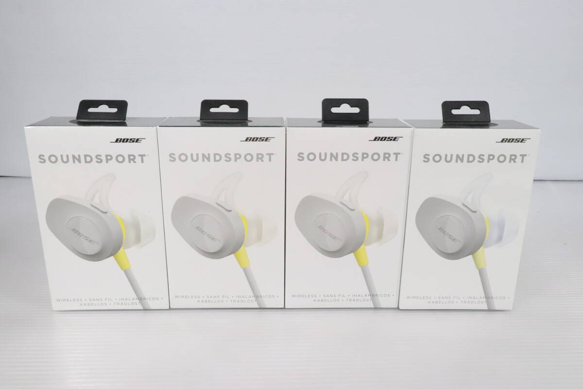 1 иен ~* нераспечатанный * не использовался товар *Bose Bose SoundSport беспроводной слуховай аппарат совместно 4 позиций комплект продажа комплектом Bluetooth CTN наушники S696