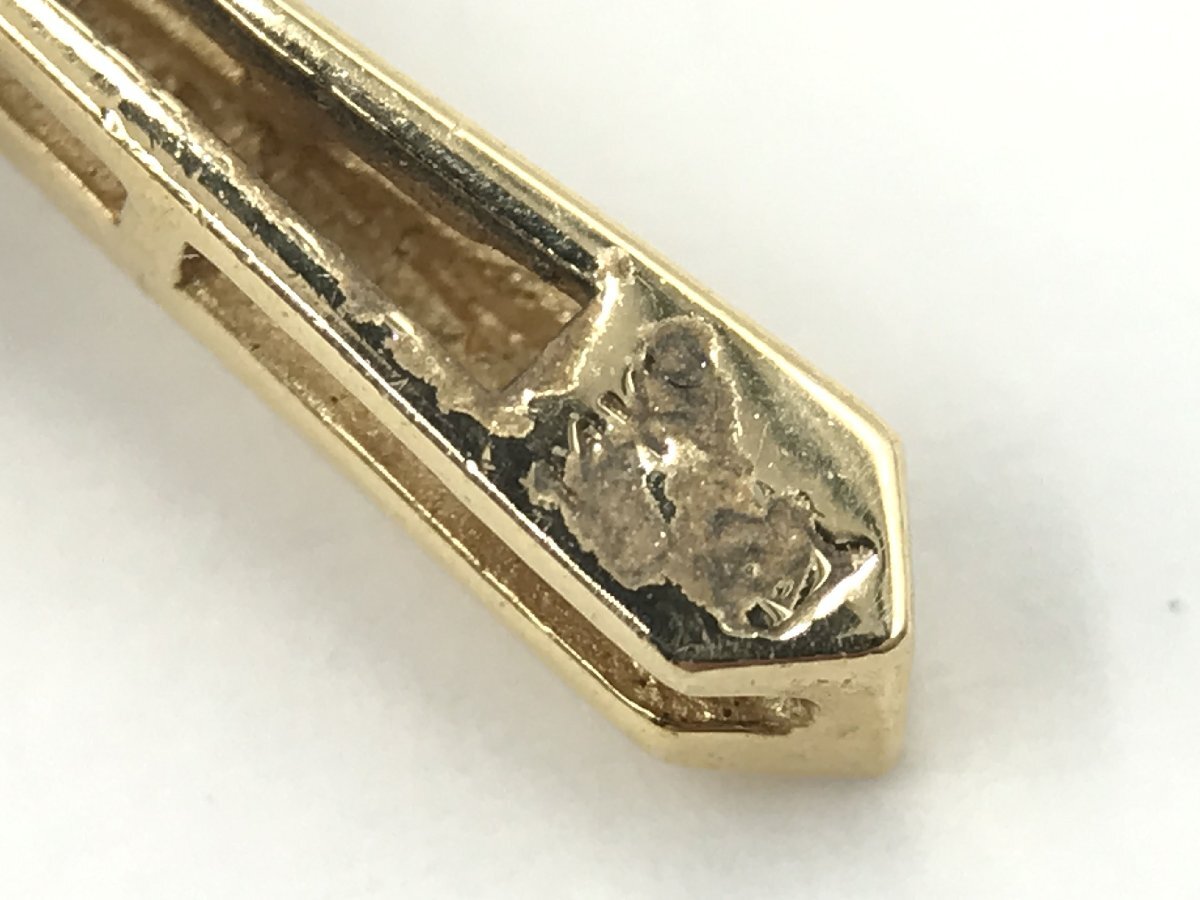 14金 ペンダントトップ ダイヤ K14 1.8g (貴金属) ダイヤモンド レディース メンズ アクセサリー_画像3