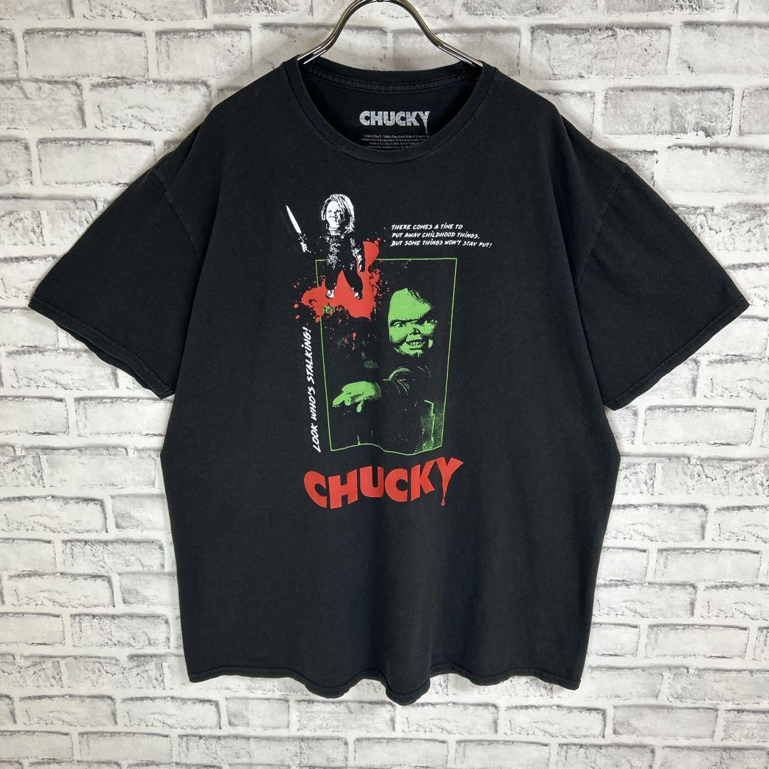 Child's Play チャイルドプレイ チャッキー 00s Tシャツ 半袖 輸入品 春服 夏服 海外古着 映画 洋画 シネマ ホラー ムービー キャラクター