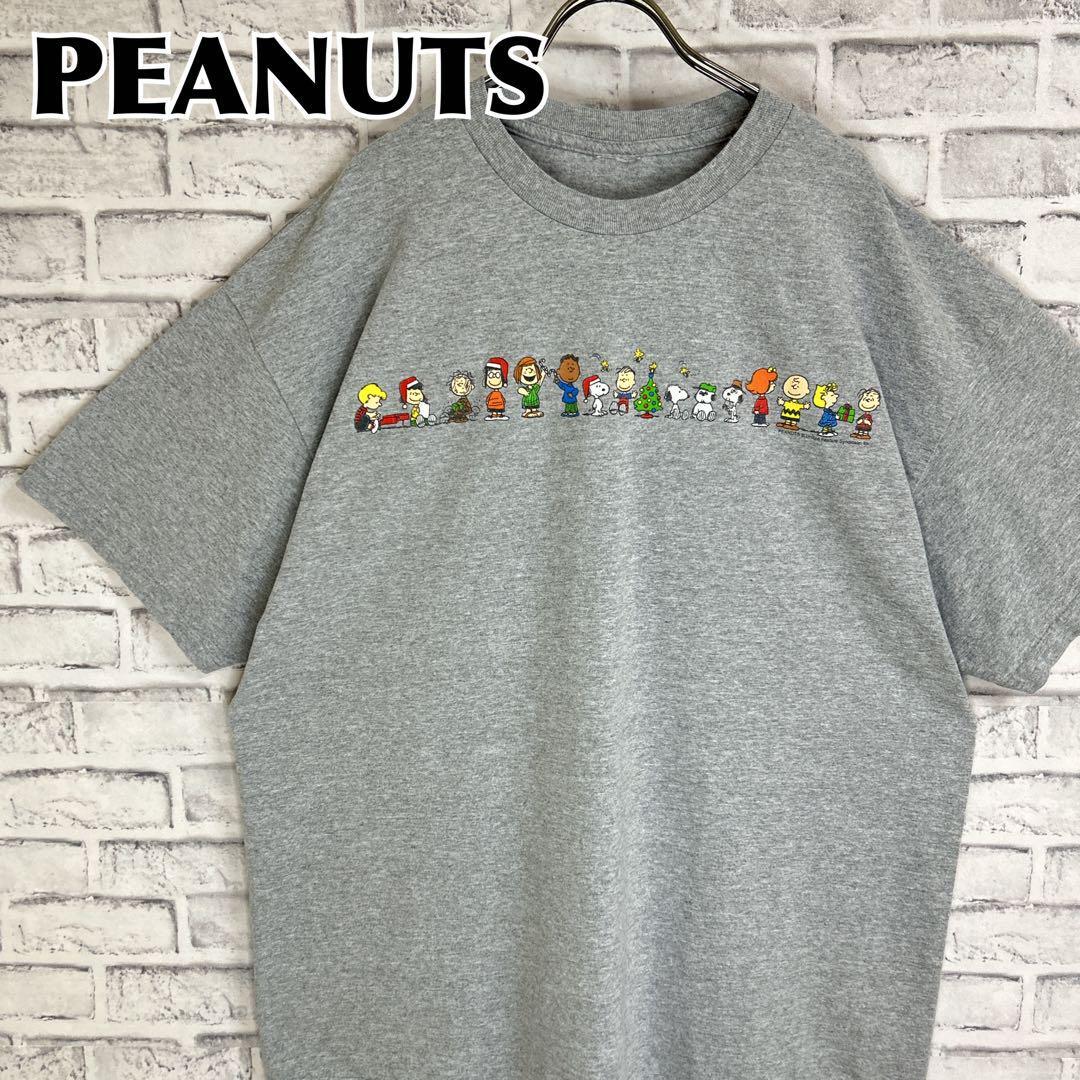 PEANUTS ピーナッツ スヌーピー キャラクター Tシャツ 半袖 輸入品 春服 夏服 海外古着 テレビ アニメ スヌーピー チャーリーブラウン