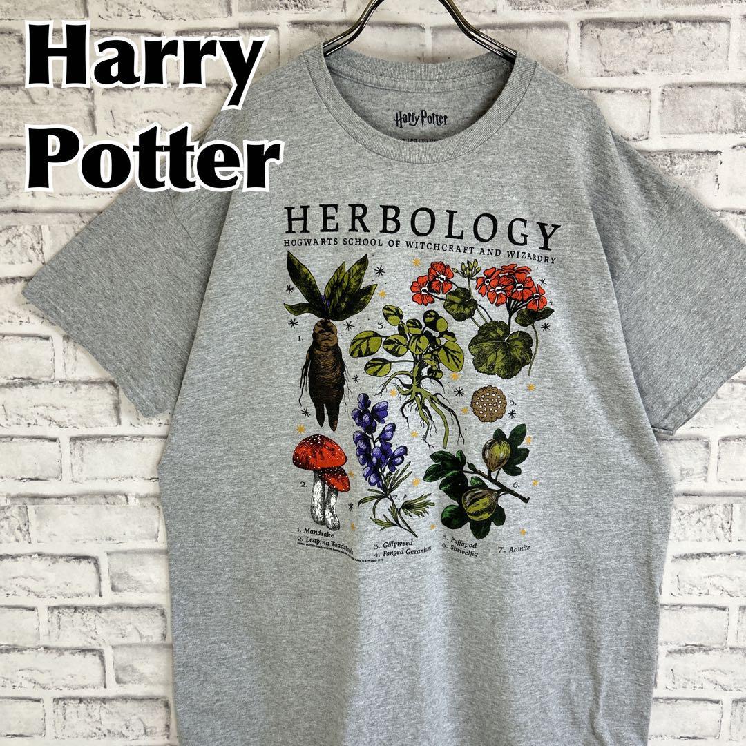 Harry Potter ハリーポッター 薬草学 マンドレイク Tシャツ 半袖 輸入品 春服 夏服 海外古着 映画 洋画 シネマ ムービー 魔法学校 植物