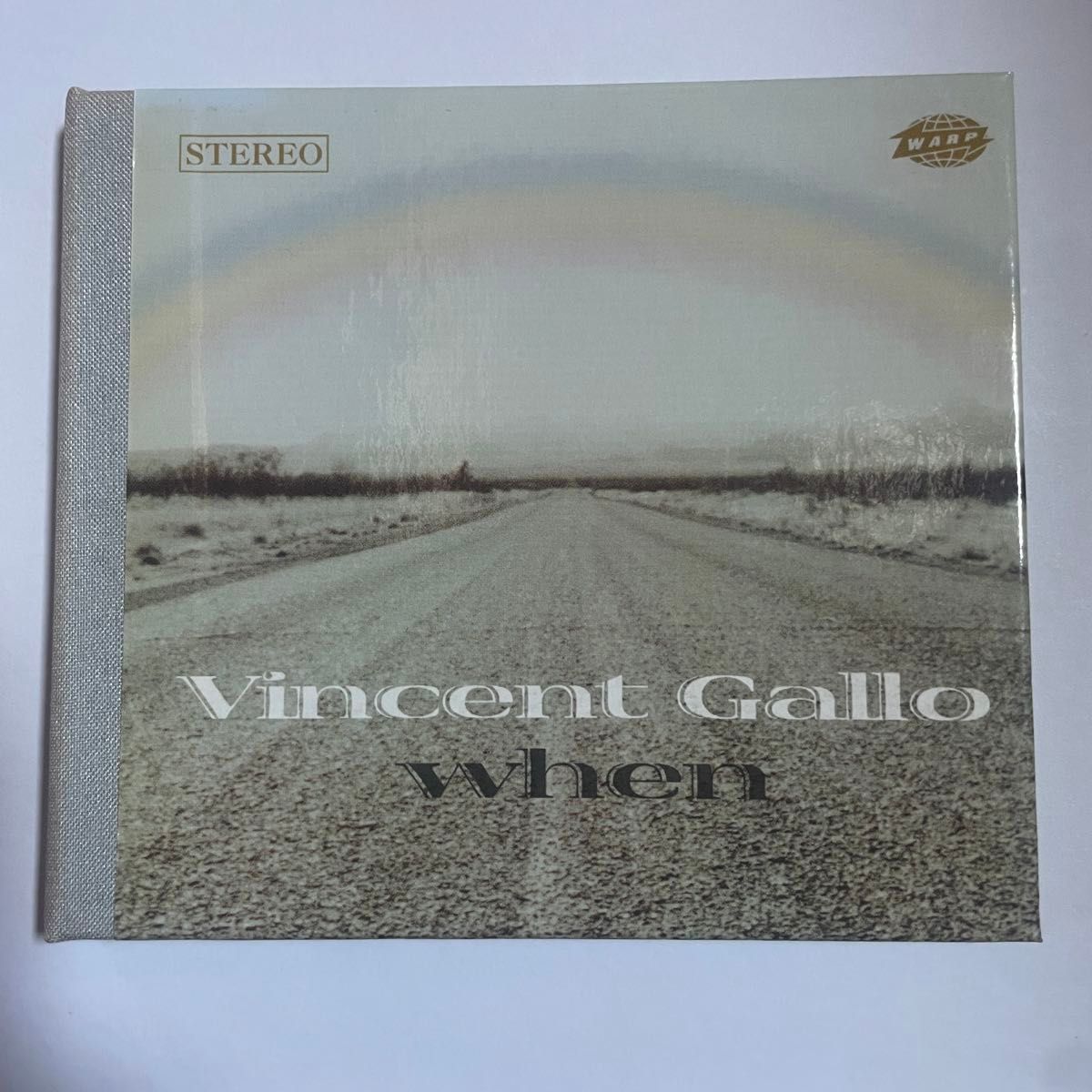 WARP初回限定版 Vincent Gallo ヴィンセント・ギャロ When  紙ジャケットCD 初回限定盤