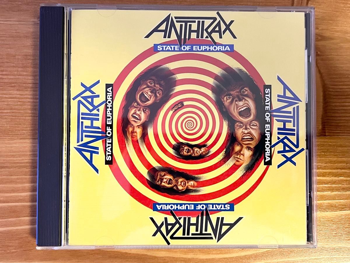 旧規格 P33D アンスラックス Anthrax ステート・オブ・ユーフォーリア/State of Euphoria 国内盤CD