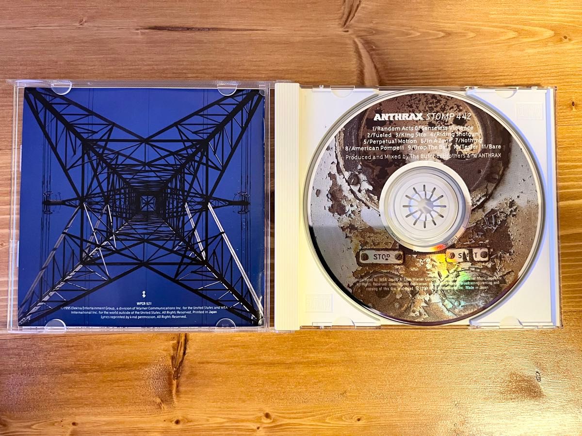 アンスラックス/Anthrax☆ストンプ442/Stomp 442☆国内盤CD