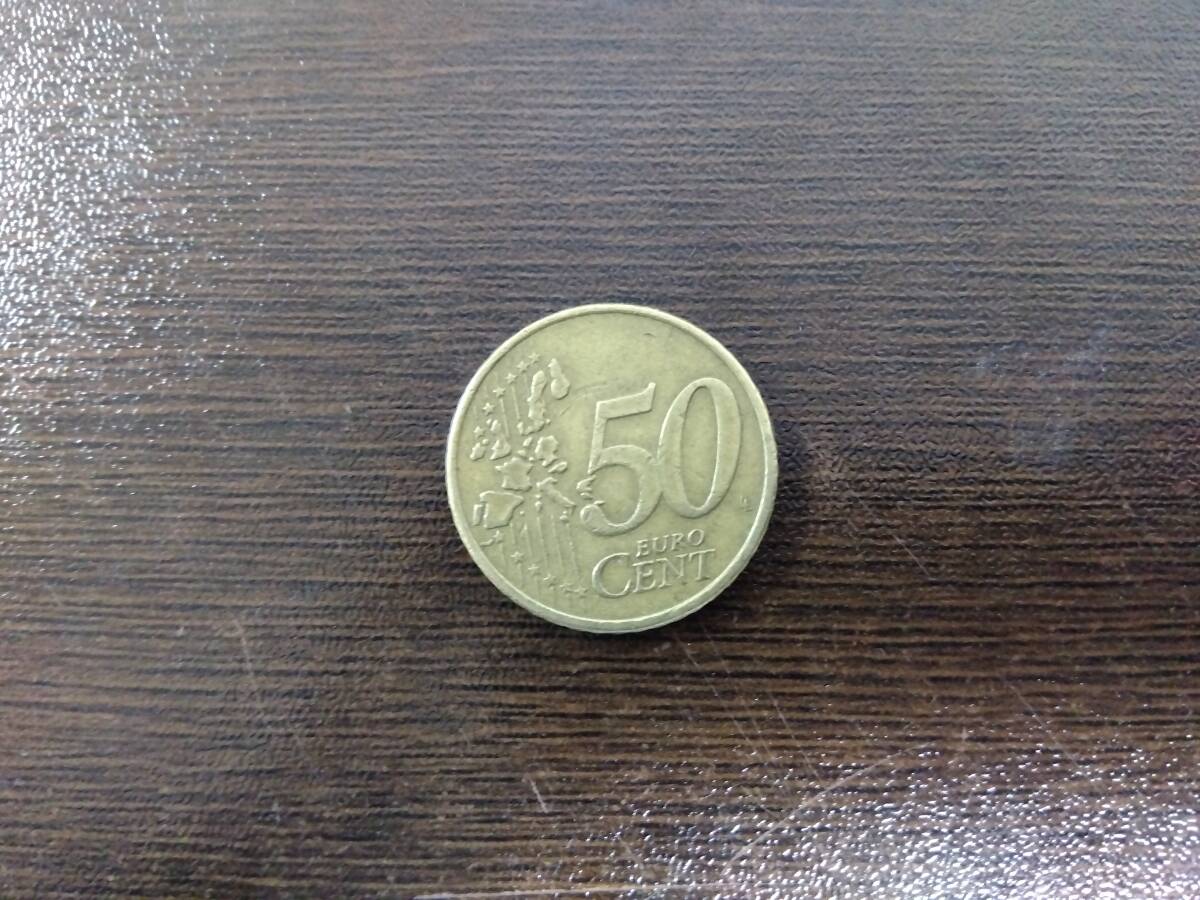 【ユーロ・ギリシャ・即決】ギリシャ ５０セントコイン_画像2