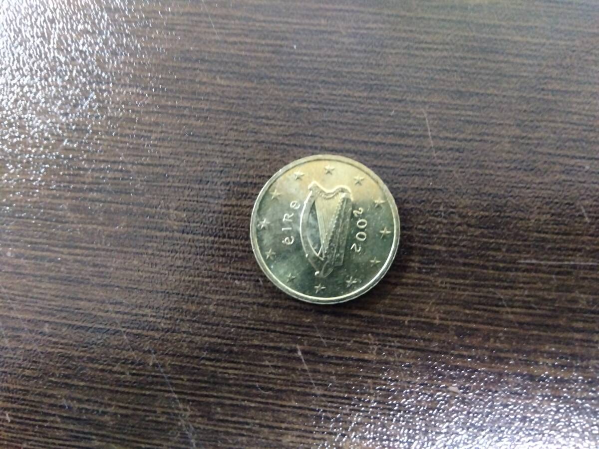 【ユーロ・アイルランド・即決！】アイルランド　１０セントコイン_画像1