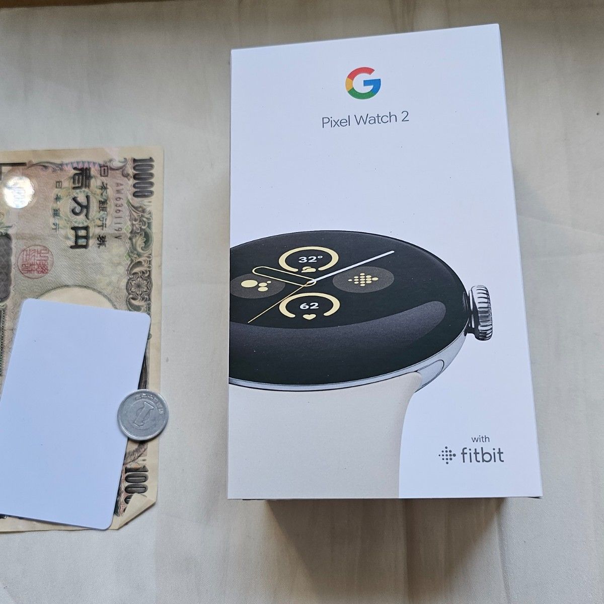 新品 未開封 Google Pixel Watch Silver Porcelain グーグル ピクセルウォッチ2