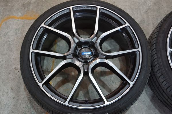 A 送料無料 RAYS グラムライツ 57ANA 19 5H100 8J+48 225/35R19 レクサス CT プリウス カローラスポーツ 86 BRZ インプレッサ_画像4