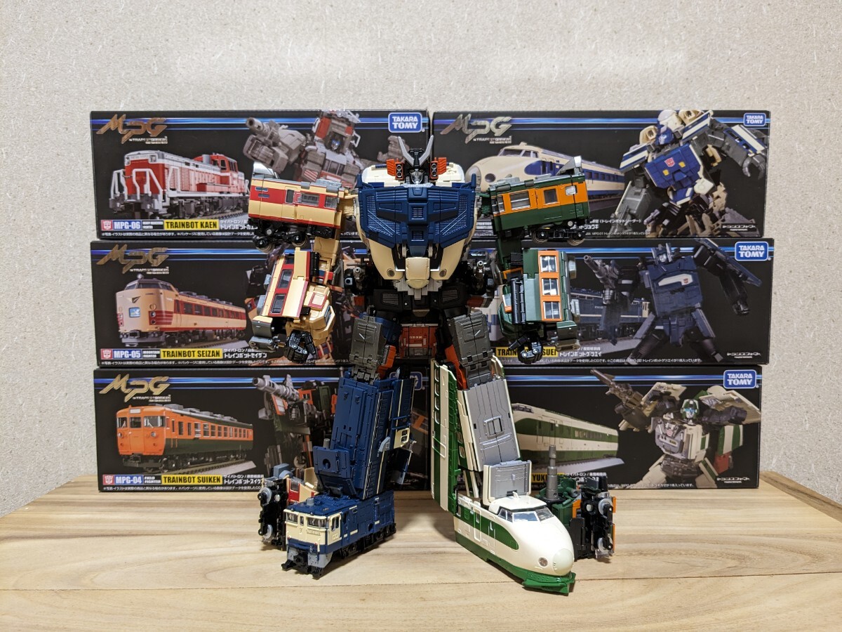 トランスフォーマー MPG 重連合体戦士ライデン 6体セット