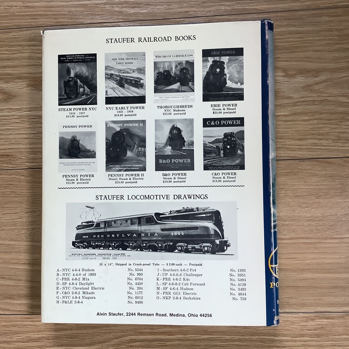 《S3》洋書 ボルチモア & オハイオ鉄道 B&O POWERの画像3