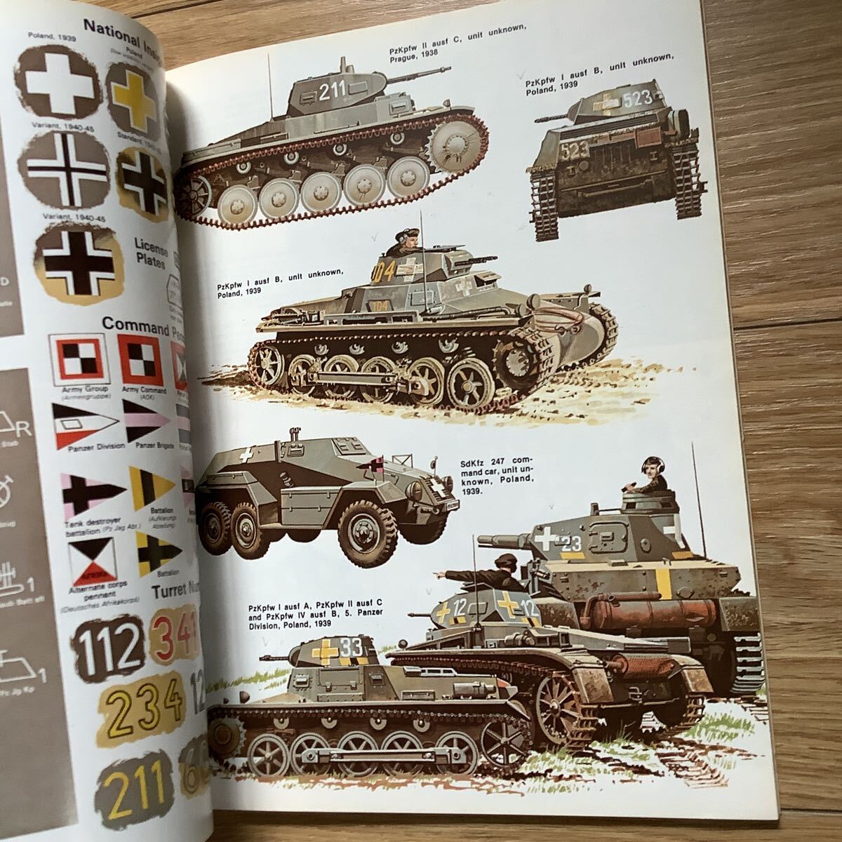《S3》洋書 ドイツ軍戦車のマーキングとカモフラージュ Panzer Colors 2冊_画像6