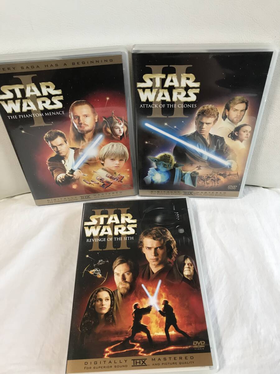 スターウォーズ DVD エピソード1/2/3/4/5/6　DVDセット セル品/国内正規品 STAR WARS Ⅰ/Ⅱ/Ⅲ/Ⅳ/Ⅴ/Ⅵ トリロジー 即決/送料無料