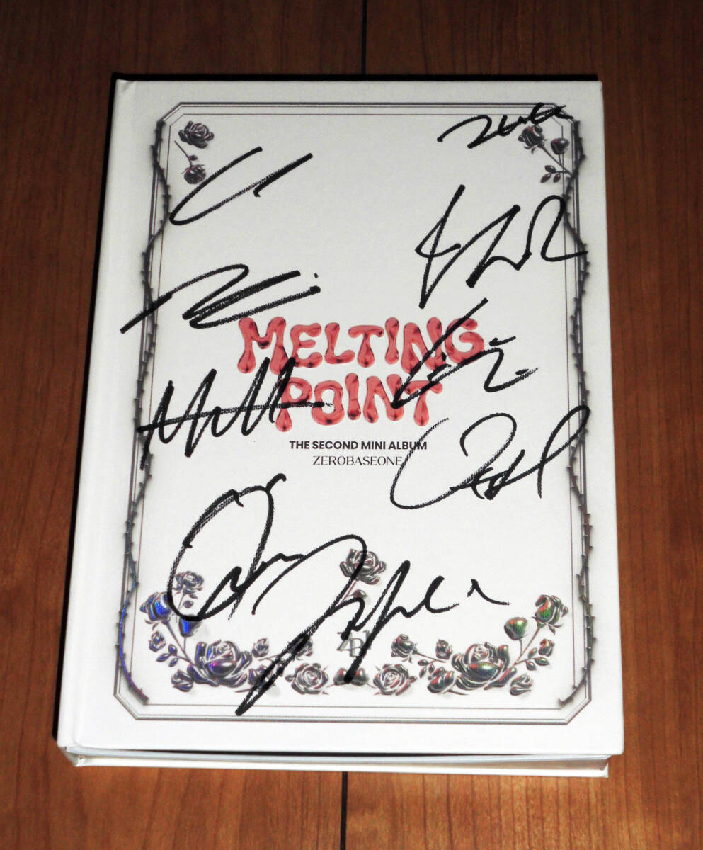 ZEROBASEONE* Korea 2nd Mini album [MELTING POINT]CD (FAIRLYTALE VER.)* autograph autograph 