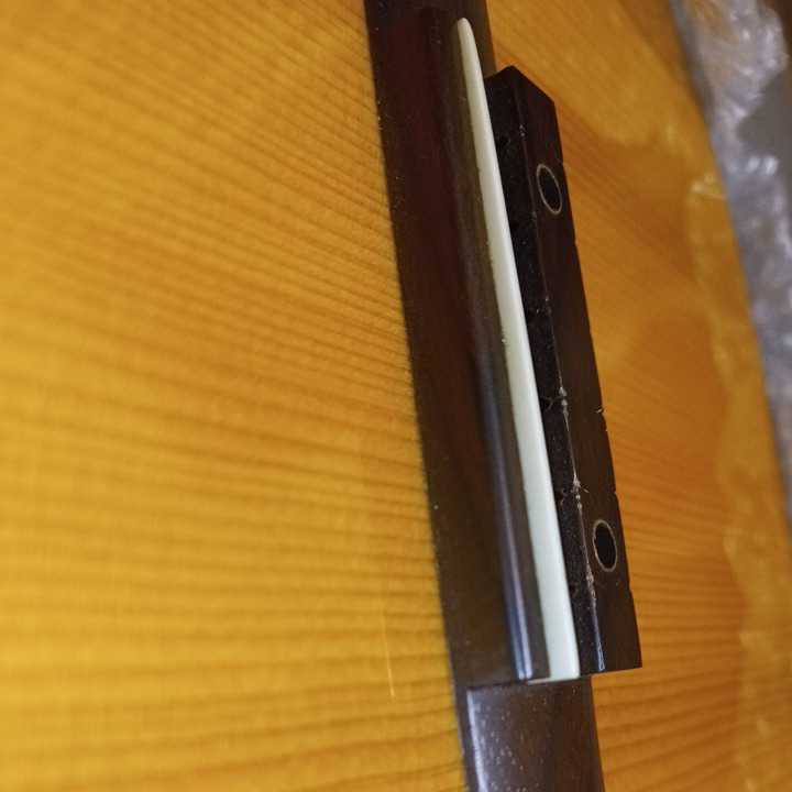 総単板 Hora spanish guitar 650mm 美品 ルーマニア製 スプルース単板／メイプル単板 ハードケース付_画像8