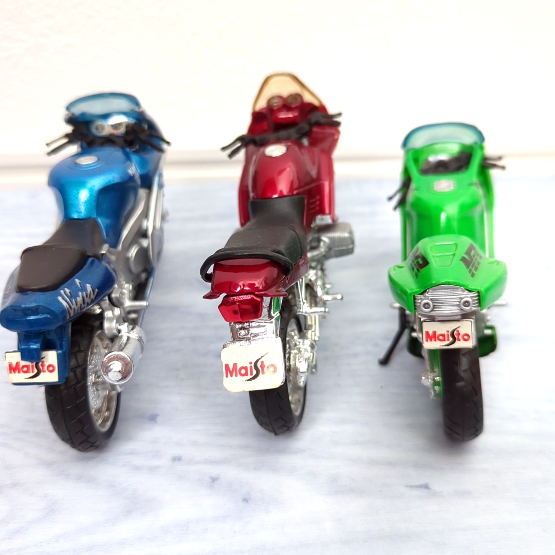 ★大量★ バイク フィギュア / Honda NR / Kawasaki Ninja / BMW JRS 3セットの画像8