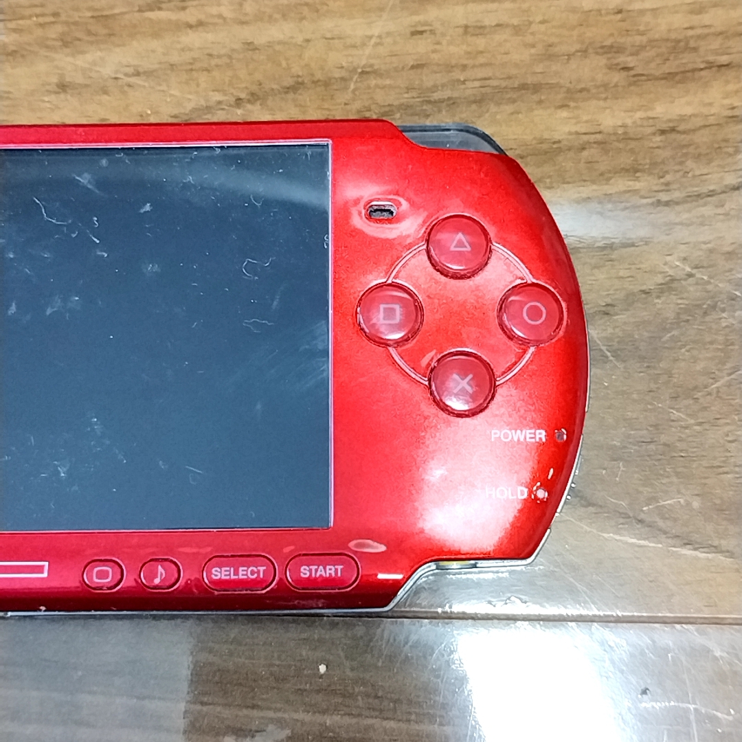 PSP プレイステーション・ポータブル本体 ラディアントレッド PSP-3000 sony ソニー_画像4