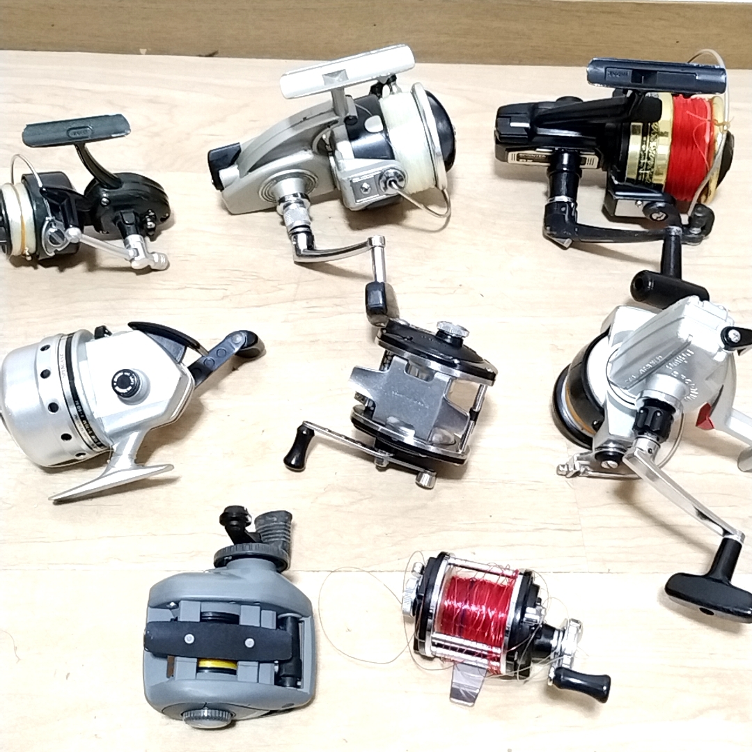 * продажа комплектом * катушка 10 пункт Shimano морской лещ matic бриллиант Deluxe Daiwa Mini литье Sprinter Olympic Midget и т.п. 