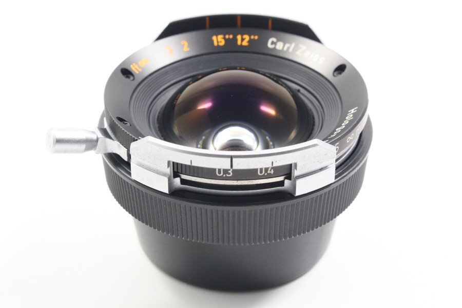 【 HORITA CAMERA 】A(極上品) 2914 Contax Carl Zeiss Hologon 16mm F8 7763013 コンタックス ホロゴン 単焦点 ファインダー ケース付き_画像4