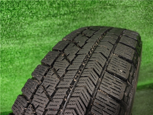 軽自動車等に weds JOKER 14×4.5J OFF45 ハブ72 PCD100 4H BRIDGESTONE BLIZZAK VRX 155/65R14 売切!!の画像6