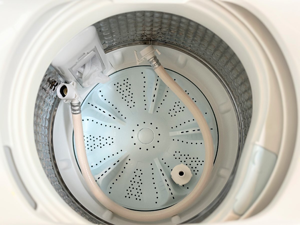 ■AQUA/アクア■全自動洗濯機 ホワイト AQW-S5MBK-W 5.0kg 2022年製★埼玉発送★