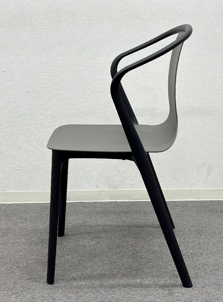 ■Vitra/ヴィトラ■BELLEVILLE CHAIR PLASTIC/ベルヴィル チェア プラスチック モスグレー★埼玉発送★_画像2