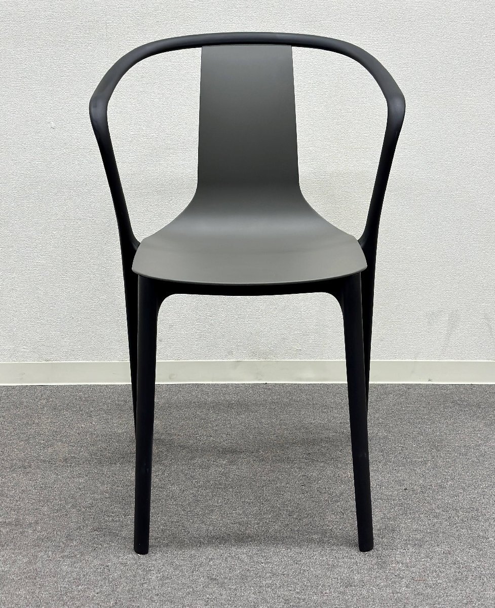 ■Vitra/ヴィトラ■BELLEVILLE CHAIR PLASTIC/ベルヴィル チェア プラスチック モスグレー★埼玉発送★_画像1